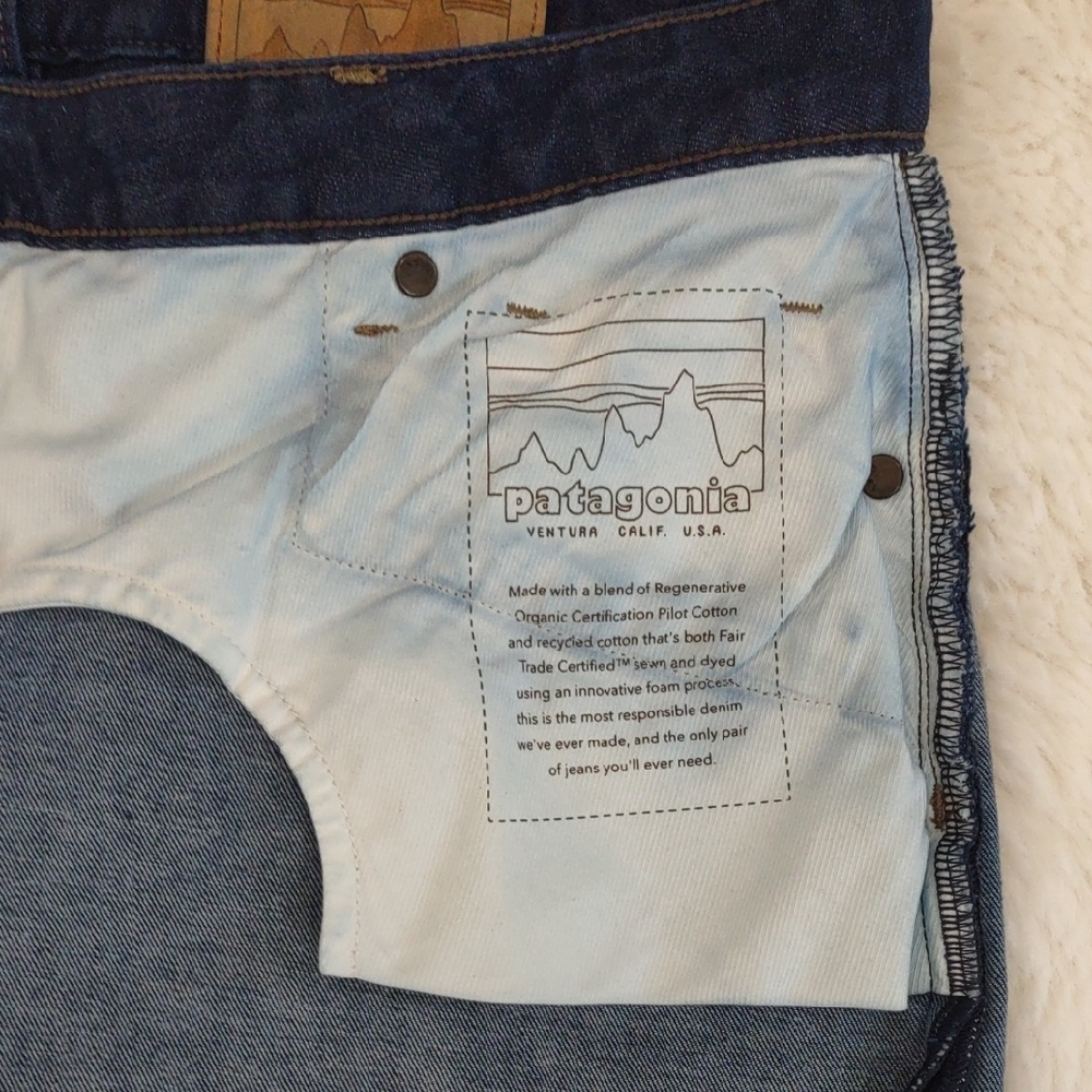 Patagonia, Size 31, Skinny Women's Blue Jeans - Picture 15 of 17